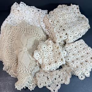 Photo of LOT 50: Lot of Vintage Doilies
