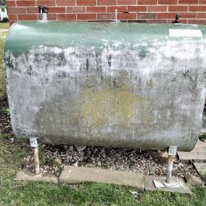 Photo of 275 gallon fuel oil tank & about 140 gallon #2 home fuel oil for sale  