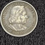 1893 Columbian Half Dollar, Silver Commemorative Coin