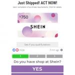 ConsumerDigitalSurvey - Win $750 Shein Gift Card