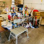 Lot 7: Garage Selection & Patio Items