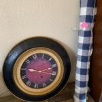 Lot 2: Exquisite Clock & Home Decor Fabric