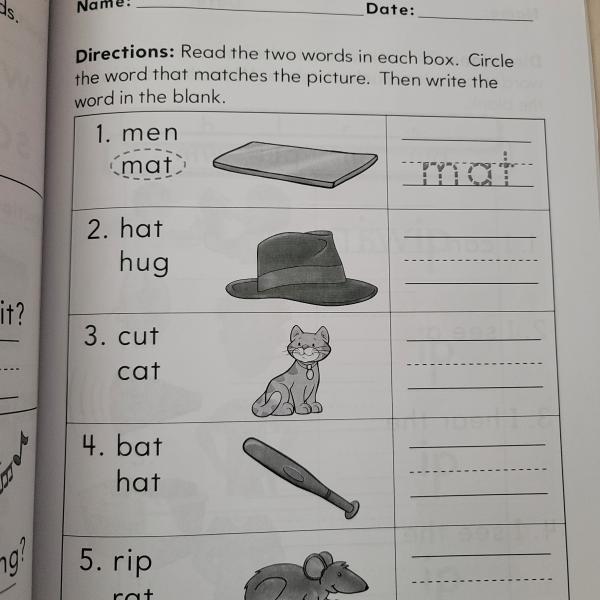 Photo of Phonics for Kindergarten Workbook 