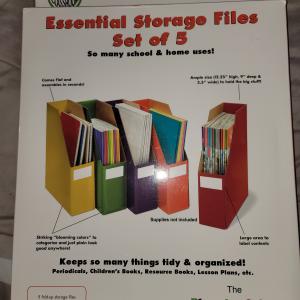 Photo of Essential Storage Files set of 5