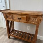 Handcarved Console, Small Writing Desk - Made in Bali
