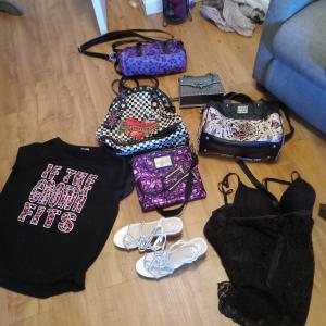 Photo of Shoes purses shirt lingerie 