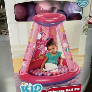 Photo of NEW Inflatable Ball Pit, Pink or Green