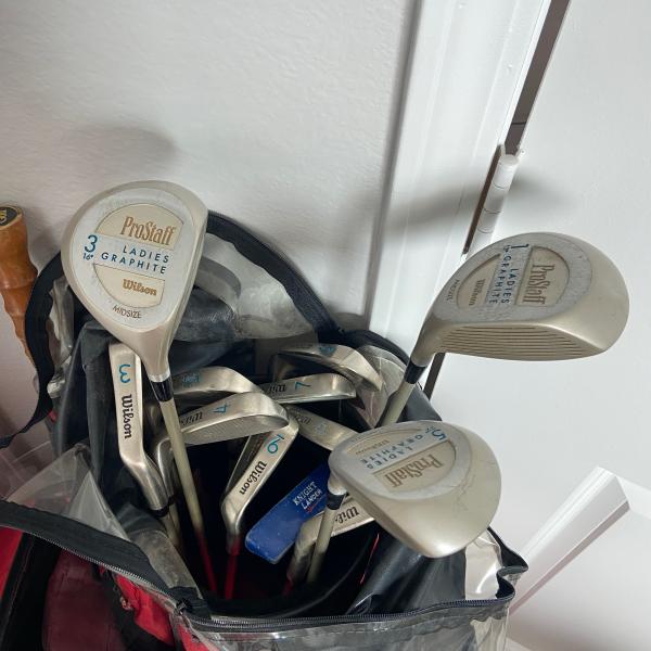 Photo of Golf Clubs , 11 clubs + Travel Bag