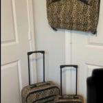 Hanging Leopard Luggage only