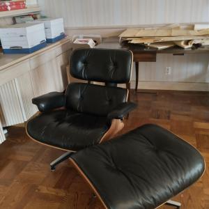 Photo of Mid Century Lounge Chair And Ottoman, Modern Chair Classic