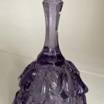 Fenton Temple Bell Lilly of the Valley purple amethyst 6 1/2"