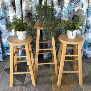Photo of Stools make great Plant Stands