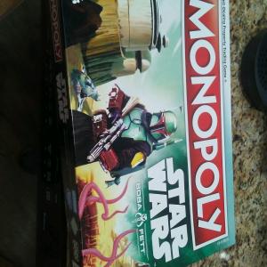 Photo of NEW = Star Wars Boba Fett Monopoly