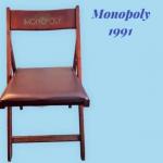 Franklin Mint Monopoly Chair Collector's Edition 1991 Rare Vintage Accessory