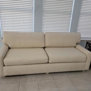 Photo of Cream color sofa - great condition!