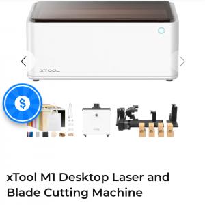 Photo of Brand New Xtool M1 Laser Engraver and Cutter Deluxe Package