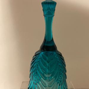 Photo of Fenton Acqua Turquoise Drapery Pattern Bell