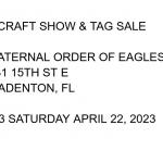 Craft SHow & Flea Market Fraternal Order of Eagles