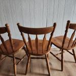 Vintage  3 kitchen chairs in Good Condition 
