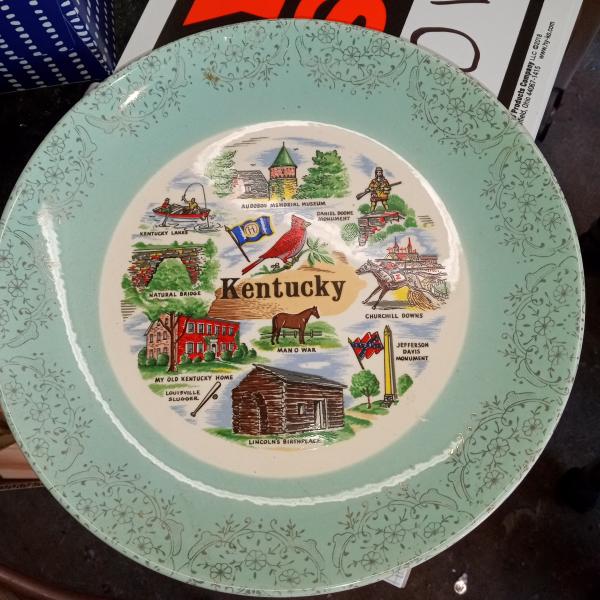 Photo of Kentucky state plate