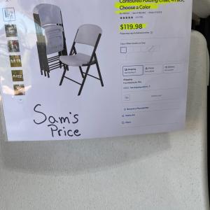 Photo of Deluxe Lifetime Folding Chairs