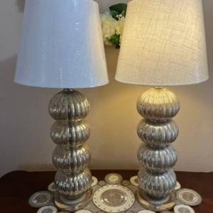 Photo of Pair of New Sparkling Lamps