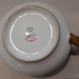 Photo of Limoges - Albany Greek Key - Sugar Bowl & Creamer Set