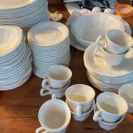 Vintage dishes over 85 pieces mostly homer laughlin