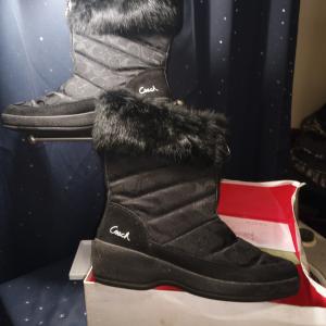 Photo of Coach 11 Wide Black Winter Boots