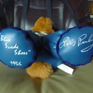 Photo of Elvis Blue Suede Shoes Teddy Bear