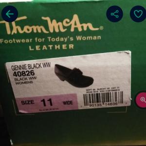 Photo of Thom McCann 11 WW Black Leather Shoe