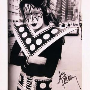Photo of Ace Frehley signed promo photo 