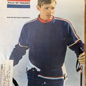 Photo of Sports Illustrated Magazine 1966 Jean-Claude Killy Issue