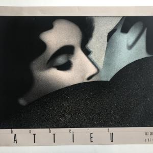 Photo of 1985 Hubert Pattieu Print - The Kiss - Art Graphique Edition