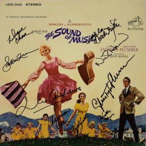 Photo of Signed original The Sound Of Music soundtrack album