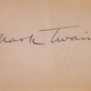 Photo of Former United States Senator Warren B. Rudman signed letter