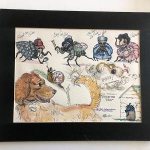 Photo of Top of the Tail Characters Original Art - McCarthy-Eaton