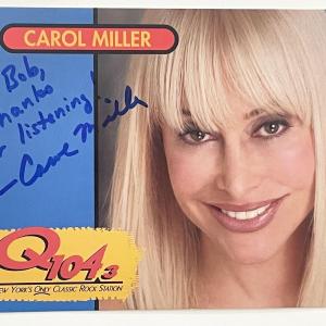 Photo of Carol Miller signed photo