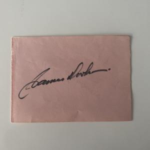 Photo of Star Trek James Doohan original signature