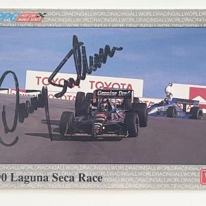Photo of Racecar driver Danny Sullivan signed trading card