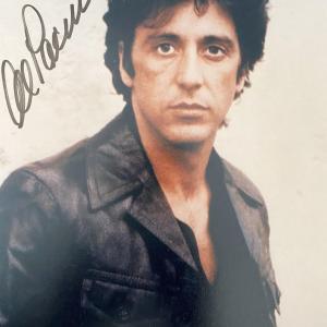 Photo of Al Pacino signed photo
