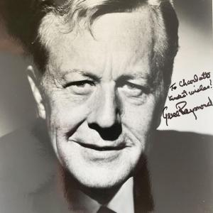 Photo of Supreme Court Chief Justice Charles S. House signed letter 