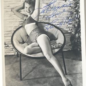 Photo of Actress Terry Moore signed photo