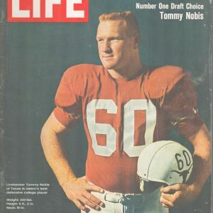 Photo of Tommy Nobis Life Magazine. December 10, 1965