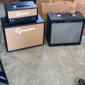 Photo of Blues Jr  and Egnator Amps