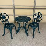 Cast Iron Table and Chairs