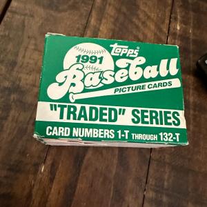 Photo of 1991 TOPPS TRADED