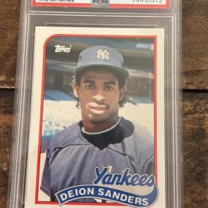 Photo of 1989 TOPPS TRADED DEION SANDERS
