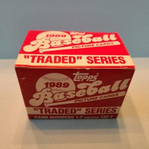 Photo of 1989 TOPPS TRADED