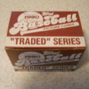 Photo of 1990 TOPPS TRADED